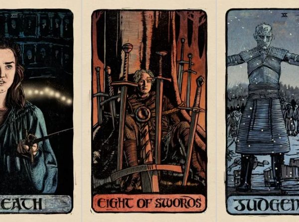 tarot de juego de tronos, cartas